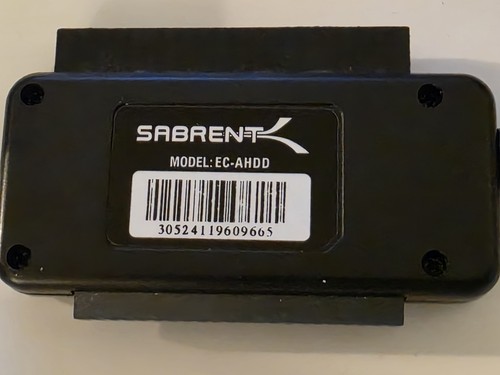 Sabrent USB 2.0 to SATA/IDE 2.5/3.5/-INCH Hard Drive Adapter EC-AHDD Converter - Picture 2 of 2