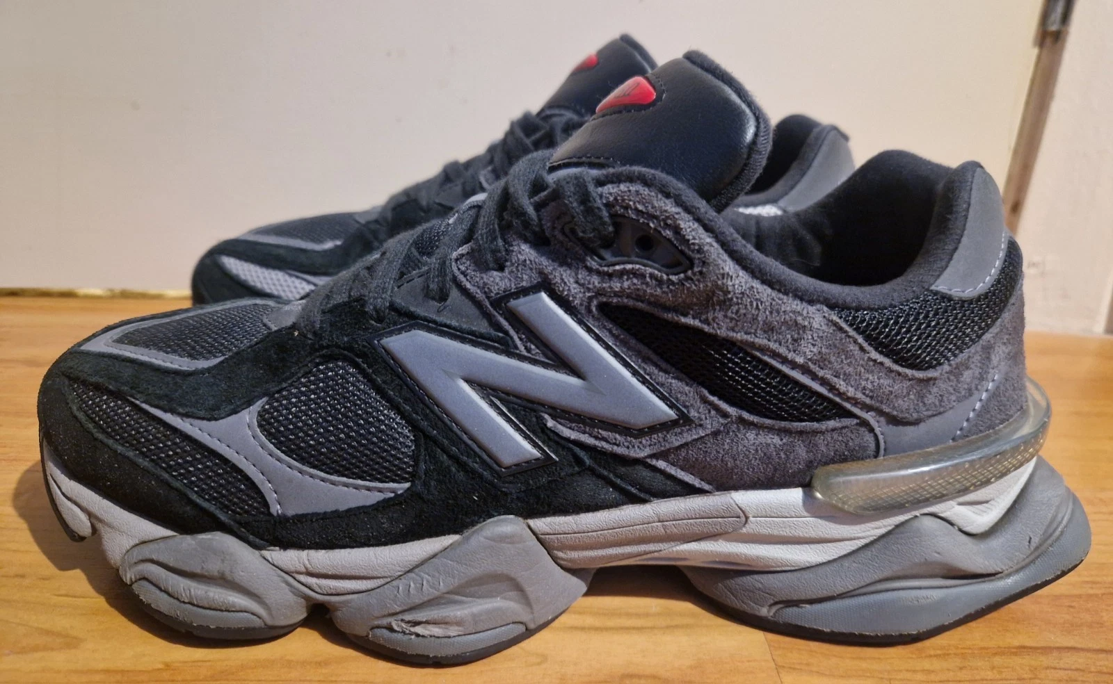Mens New Balance 9060 Black Grey Castlerock Running Hiking Trainers Shoes UK 9.5
