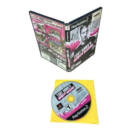 Sony PlayStation 2 PS2 Disc Case No Manual Tony Hawk's American Wasteland BL CF