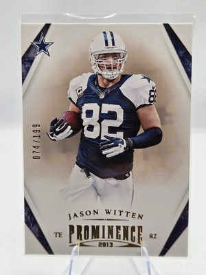 2013 Panini Prominence #29 Jason Witten Gold /199 Dallas Cowboys.           C140