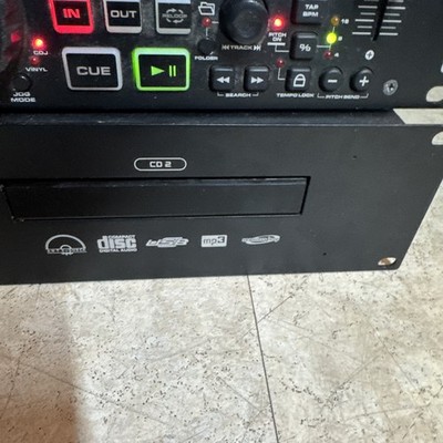 American Audio UCD-200 MKII DJ Controller CD Player WITH CABLE