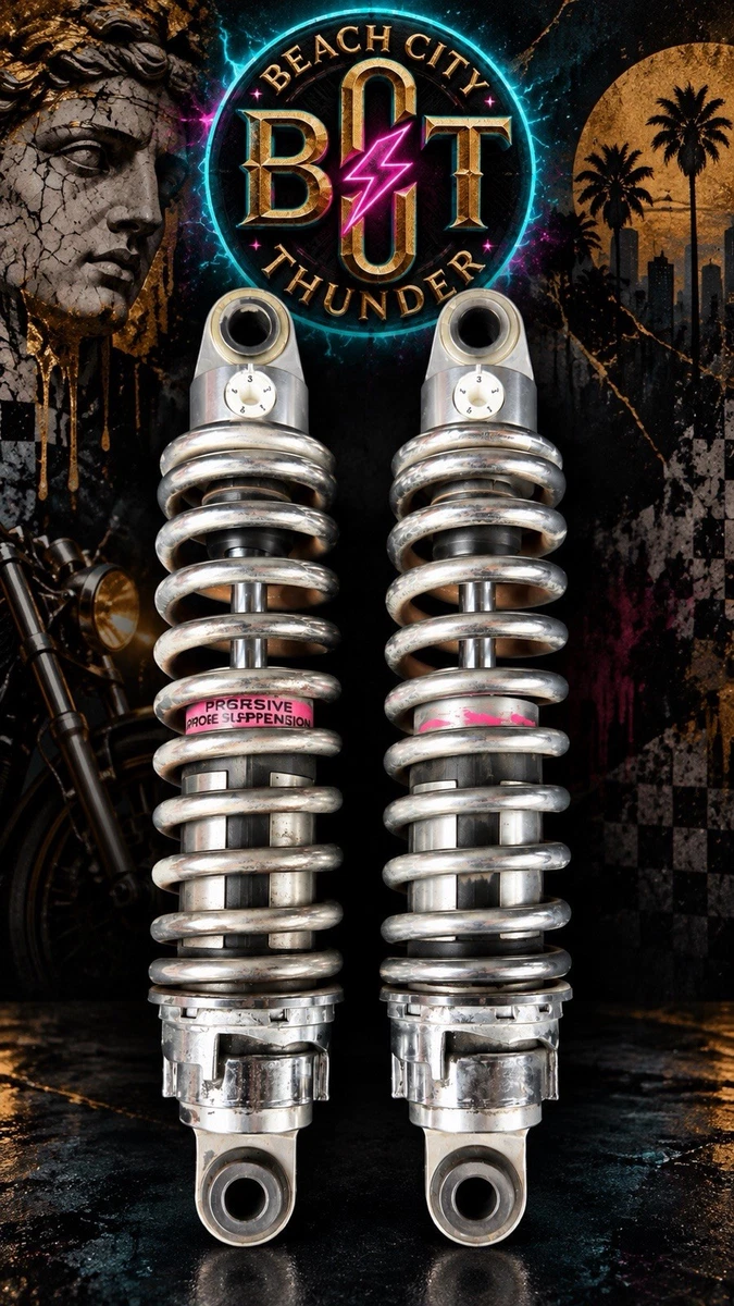 25+ Progressive Suspension 13.5in. Length Motorcycle Shocks for