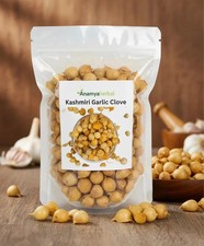 Kashmiri Garlic One Clove Garlic Kashmir Garlic Himalayan Garlic Pearl Clove