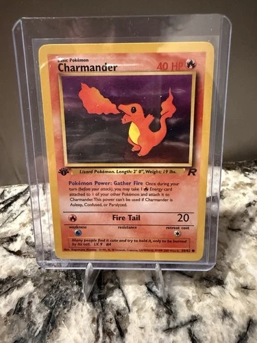 Pokémon TCG Charmander Team Rocket 1st Edition (50/82)