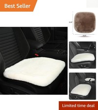 Luxurious Australian Sheepskin Seat Cushion - Soft Moisture-wicking 19.2 Luxurious Australian Sheepskin Seat Cushion - Soft Moisture-wicking 19.2