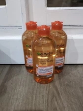 Garnier SkinActive Micellar Gentle Peeling Water 13.5oz 2 Pack New
