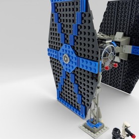 LEGO Star Wars TIE Fighter 7146 100% Complete w/ Minifigures ~ Retired Set