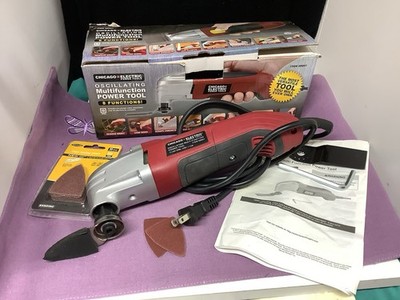 Chicago Electric Power Tools Electric Multi  Function Tool 68861 Working