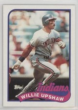 1989 Topps Wrong Back ( AS Back) Ryne Sandberg Willie Upshaw #387 HOF 0w8f