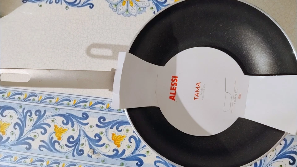 PADELLA WOK " ALESSI" NUOVA COLLEZIONE TAMA - Immagine 4 di 4