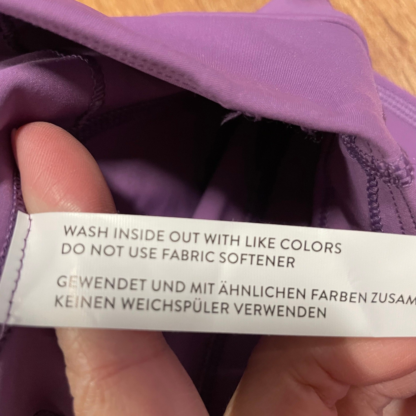 Peloton Solid Purple Essential Capri Leggings Bas… - image 6