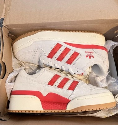 adidas Forum Bold Stripes 6.5W Sneakers Shoes White/Red/Gum KH9423