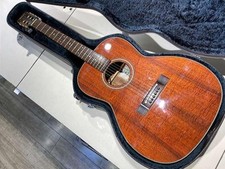 Takamine PT-406 Parlor Chitarra elettrica acustica Koa MIJ Japan Vintage
