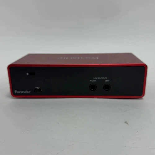 Focusrite Scarlett 2i2 USB-C Audio Interface (4th Generation)