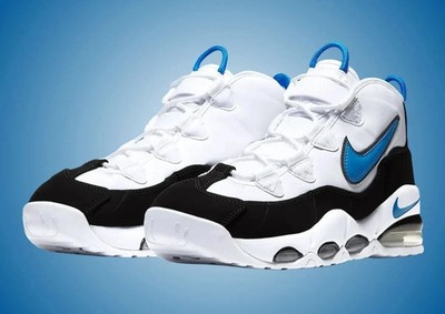Nike Air Max Uptempo 95 White Photo Blue Black New Sneakers CK0892-103 Mens Size