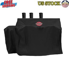 Durable Expandable Grill Cover 3Burner Gas Charcoal Outdoor Protection Black New