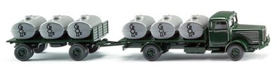 WIKING - Truck with auxiliary tank Bussing 8000 bubble - 1/87 - WIK085602