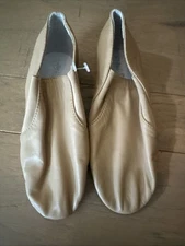 Bloch Jazz Dance Shoes Tan Nude Split Sole Size 3 New