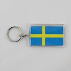 Dala Horse and Sweden Flag Keychain Key Ring Swedish — photo 5