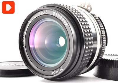 [Top NEUWERTIG] Nikon Ais Ai-s Nikkor 28mm f/3.5 #2902 MF...