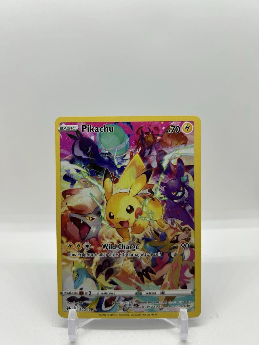ポケモンカードゲーム　ピカチュウ　シークレット　 Pikachu Pokémon TCG Secret Rare Individual Collectible Card Game