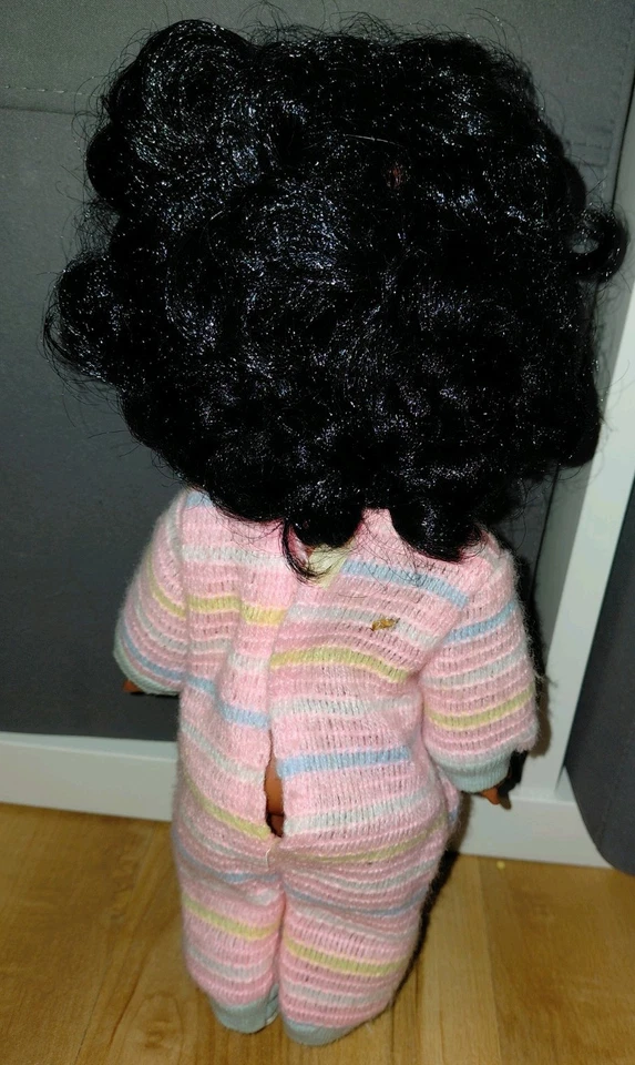 Vintage Zapf Black Ethnic Doll With Orignal Outfit And Shoes 12" - Image 2 of 4