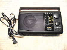 Vintage GPX Gran Prix A350 AM/FM/TV/Weather Portable Radio Tested And Works