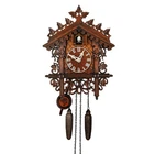 JoonieHouse Traditional Black Forest Cuckoo Clock, Newly Wood Coo Coo Clock D...