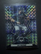 2022 Panini Mosaic - Rookies Cal Raleigh #242 Mosaic Prizm (RC)