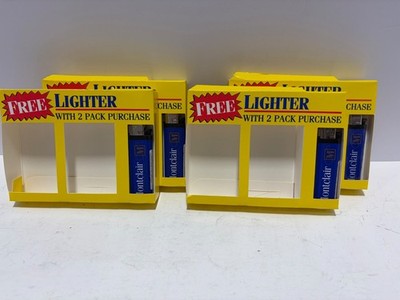 Four (4) Montclair Cigarette Lighters Scripto New in Packages