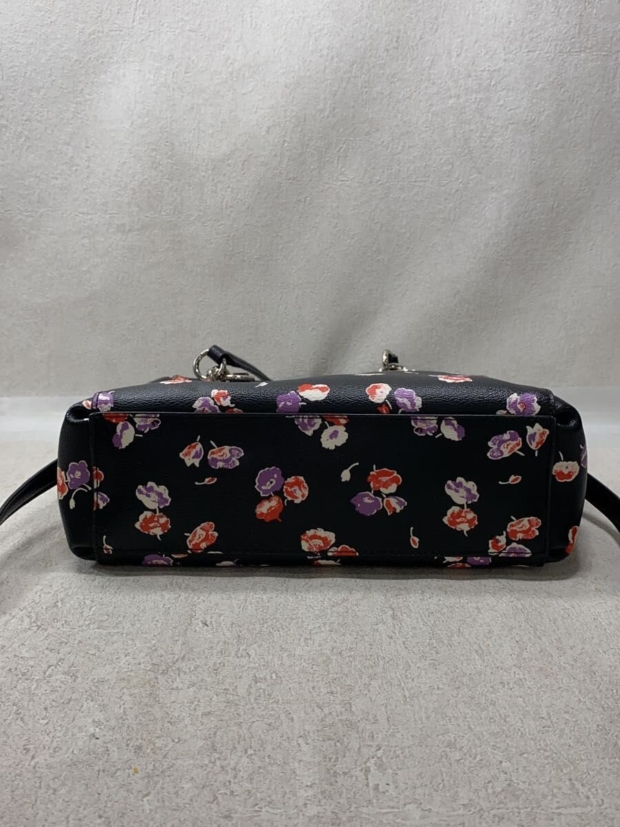 COACH Handbag Black All-Over Print thumbnail 4