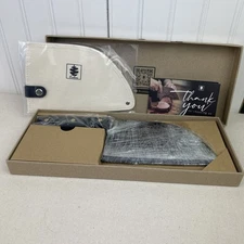 Coolina Promaja Carbon Steel Multi-Purpose Chef Knife w/ Black Handle (AKHC101C)