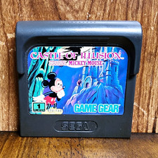 SEGA Castle of Illusion Starring Mickey Mouse - Sega Game Gear- Clean/Tested