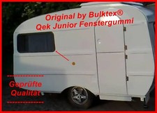 Orig. BULKTEX Qek Junior Wohnwagen Camping Scheibengummi für alle 4 Fenster 0132