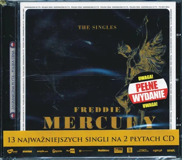2x CD Freddie Mercury Messenger Of The Gods (The Singles) Double CD Mercury - Photo 1/1
