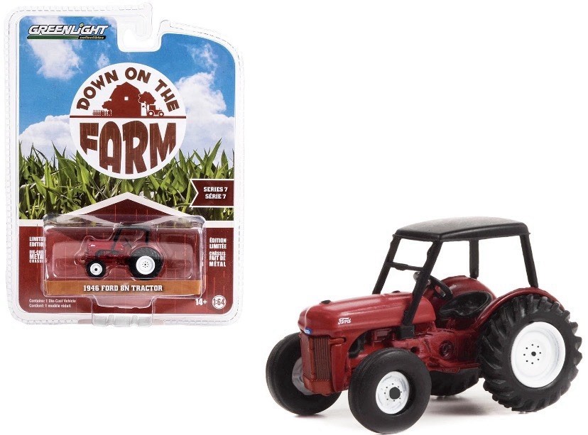 Greenlight Ford 8n Tractor 1946 1:64 48070B