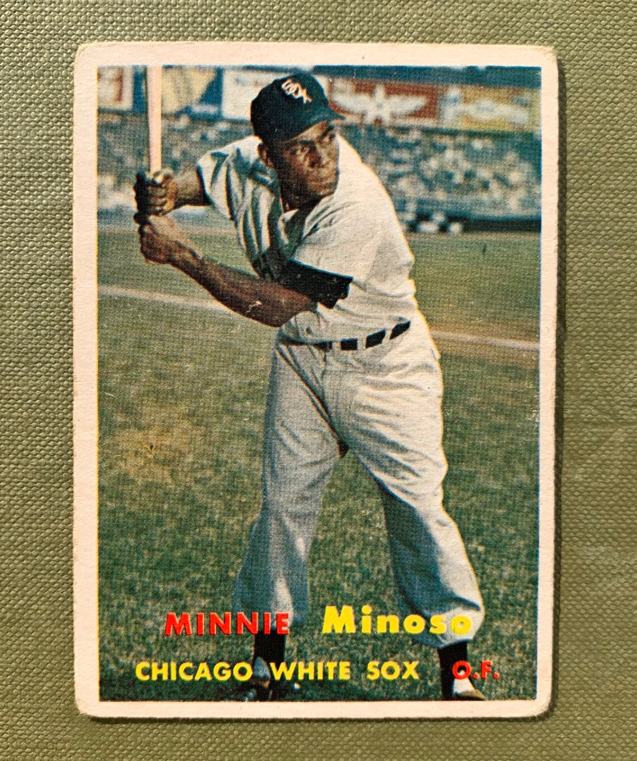 Minnie Minoso #138 (Baseball Cards 1957 Topps) — is it worth grading?