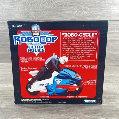 Vintage RoboCop 1988 Kenner Ultra Police ROBO-CYCLE Factory Sealed