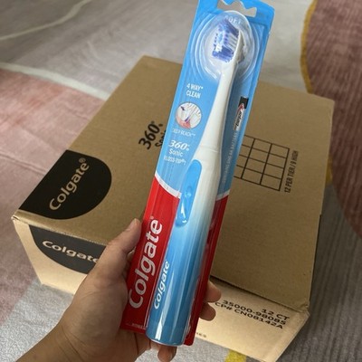 1 CT - Colgate 360 Sonic Floss-Tip Battery Powered Toothbrushes Soft Bristles