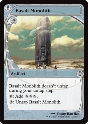 NM MTG BASALT MONOLITH FUTURE SIGHT MYSTERY BOOSTER 2