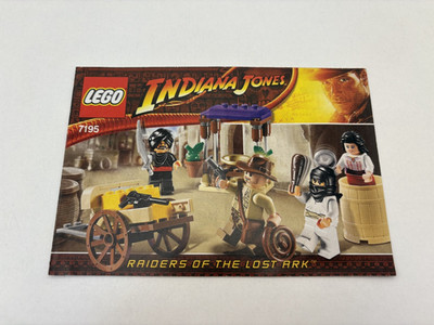 LEGO   Bauanleitung Indiana Jones 7195 Raiders of the Instruction ungelocht 299