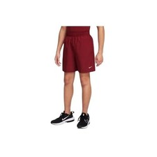 Boys' Nike Multi Woven Dri-Fit Shorts Medium Team Red/White