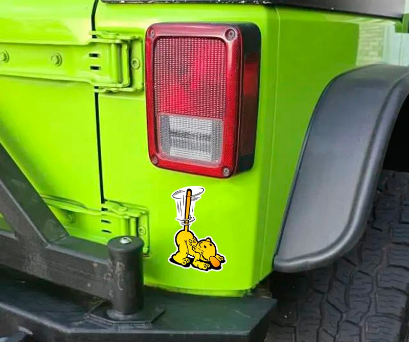 Eugene The Jeep Decal