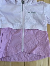 Columbia Girls Size XS 6-6x Lightweight Windbreaker Jacket