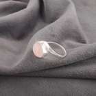 Rose Quartz Gemstone Ring 925 Sterling Silver Handmade Jewelry Thanksgiving Gift