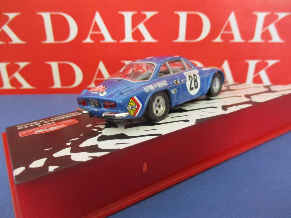 Die cast 1/43 Modellino Auto Renault Alpine A110 Rally Monte Carlo 1971 Anderson - Immagine 3 di 4