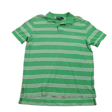 Polo Ralph Lauren Shirt Mens XL Short Sleeve Lightweight Stripes Casual Green