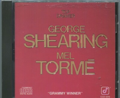 CD George Shearing & Mel Torme: Grammy Winner (Concord) 1983