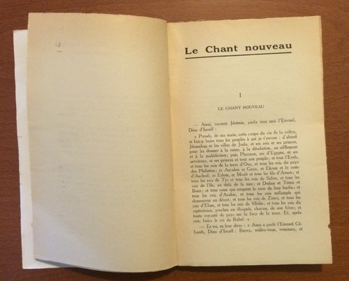 Book signed by EDMOND FLEG, LE CHANT NOUVEAU, EDMOND FLEG - SIGNATURE, E. I. F. - 第 7/12 張圖片