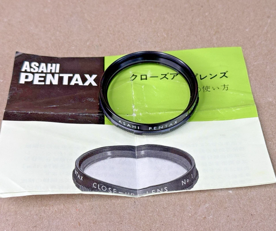 Asahi Pentax 49mm Close Up Lens No 1 Made in Japan-CLEAN - Image 2 of 4